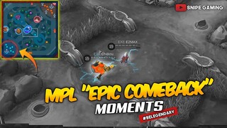 MPL "Epic Comeback" MOMENTS PART 2