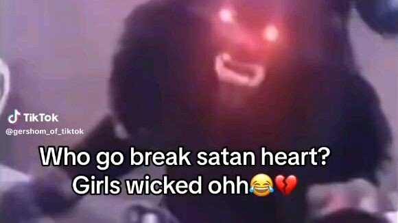even satan is sad