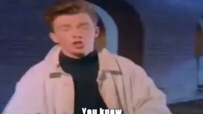 Rick Astley Gives Up