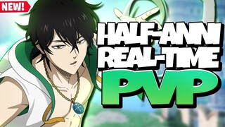 HALF-ANNI UPDATE & REAL-TIME PVP IS OUT, FREE SEASONAL & 999 SELECT BANNER! - Black Clover Mobile