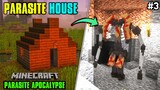 PARASITE HOUSE | Minecraft Parasite Apocalypse | In Telugu | #3 | THE COSMIC BOY