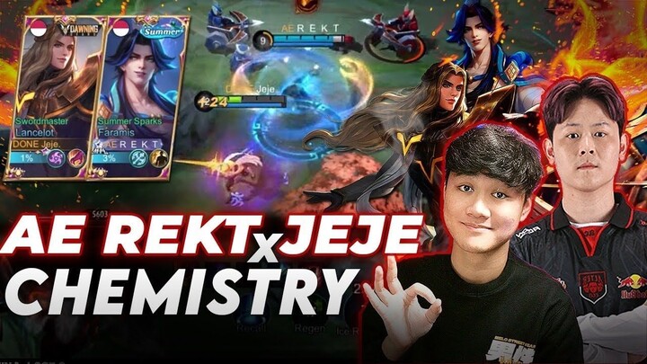 AE REKT X LANCELOT JEJE CHEMISTRY, MASIH SEJAGO INI REKT! - Mobile Legends