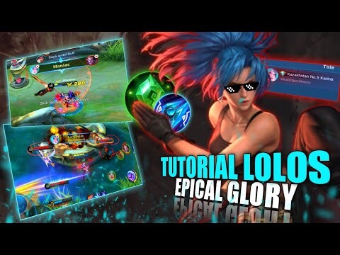 Match terakhir di epical glory pake karina :)