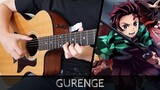 【Demon Slayer: Kimetsu no Yaiba OP】 Gurenge (紅蓮華) - Fingerstyle Guitar Cover
