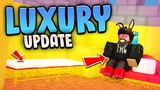 Rare GOLDEN Furniture UPDATE* Luxury ITEMS, Improvements and MORE!! in Roblox Islands (Skyblock)