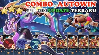 COMBO AUTO WIN FIGHTER GAK ADA OBAT DARAHNYA GAK KURANG-KURANG #mlbb #magicchess #mobilelegends