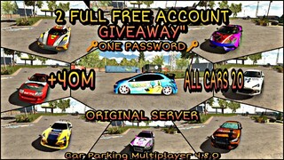 [🔴2 Free Account Giveaway#226 ] [ Rare Design ] Car Parking Multiplayer 4.8.2