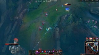 Gnar hóa khổng lồ cứu jinx một pha cực hay #game
