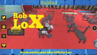 masuk sekolah kelas gym biar kuat