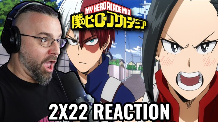 MY HERO ACADEMIA 2X22 REACTION "Yaoyorozu: Rising" Boku No Hero Acadermia