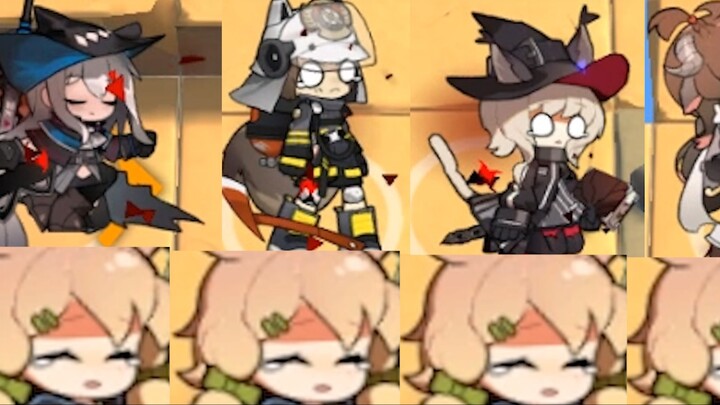 [ Arknights ] Various strange death poses of the operators