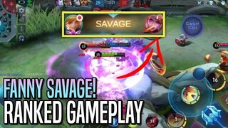 Fanny SAVAGE in RANK GAME!! | AGGRESSIVE GAMEPLAY by Yasuo | Top Global Fanny