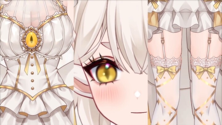 [Live2D model display] Can't the white-haired, thick-tailed dragon girl take you down?