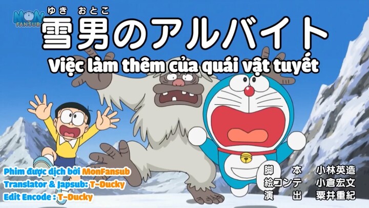 Doraemon Vietsub : Việc làm thêm của quái vật tuyết