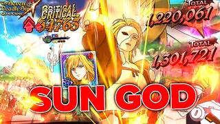 OUTSTANDING! SUN GOD FREYR EXTENDED PVP SHOWCASE!! | Seven Deadly Sins: Grand Cross