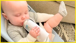 Try Not To Laugh: Funny Baby Dozing || 5-Minute Fails