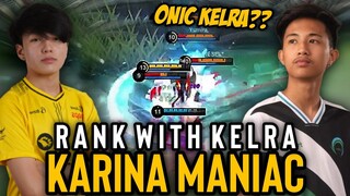 KARINA MANIAC | RANK WITH OMEGA KELRA