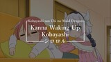 【asmr + japanese voice acting】Kanna Waking Up Kobayashi【Shiroroll】