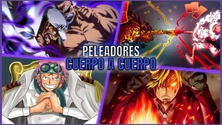 Los MEJORES Peleadores CUERPO A CUERPO | One Piece 2023