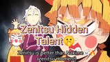 Zenitsu Hidden talent🤫💫⚡he is better than Nakime ☠️🔥(zenitsu moment