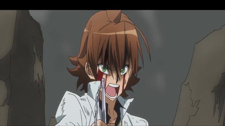 [Slashing the Red Eyes] For the last time, evil spirits haunted me!
