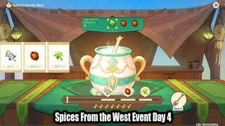 Spices From the West Day 4 - Ingredients Required 5 Times Companionship EXP 12/12