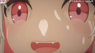 怼这么近是要啵嘴嘛？