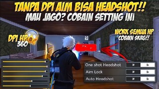 100% HEADSHOT❗SENSITIVITAS HEADSHOT TERBARU SETELAH UPDATE | TANPA DPI WORK SEMUA HP🎯