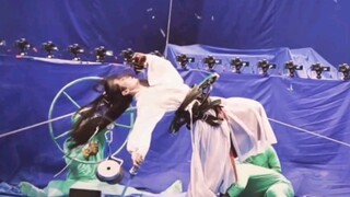 The sword-collecting action after the director called cut was so beautiful. I’ll loop it for you.
