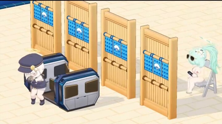 [เซิร์ฟเวอร์ญี่ปุ่น Azure Archives] อาโอบะ: ก้นของฉันบวมนะ!