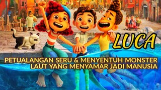 PETUALANGAN MONSTER LAUT YANG MENYAMAR JADI MANUSIA - Review LUCA (2021) di Disney+ Hotstar