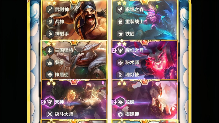 Semua unit bintang tiga dan lima di tim Fuxing!