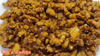 Resep tumis ayam cincang bisa untuk isian bakpao, roti dan topping mie ayam.