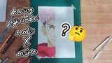bagian 1 | drawing yujji itadori anime X realiss ( speeddraw )