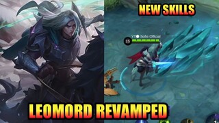 Leomord Revamped New Skills Update Gameplay | MLBB