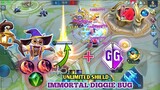 DIGGIE - Unlimited Shield BUG ( immortal Bird ) + Gameguardian