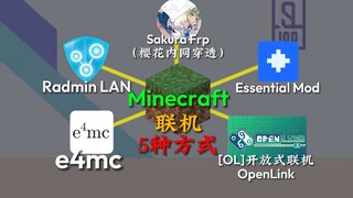 Sebuah video menunjukkan 5 cara untuk terhubung dengan pemain lain di Minecraft!