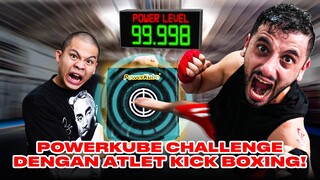 TES TENDANGAN ATLET KICK BOXING DON SULAIMAN! (POWERKUBE CHALLENGE)