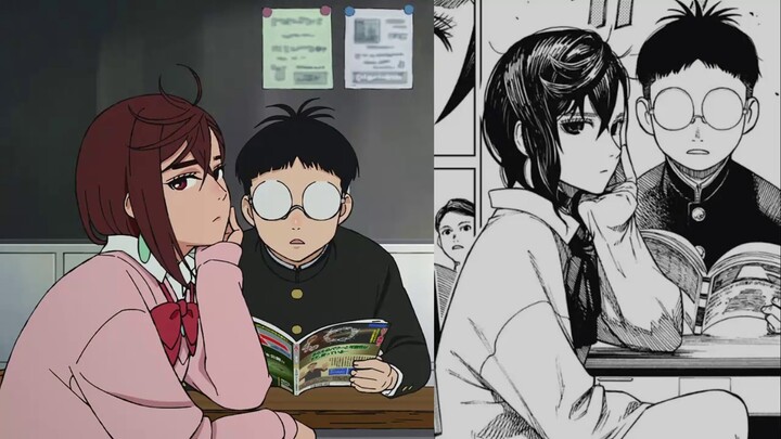 ตอนแรกของซีรีส์ Daredevil นำเสนอตัวละครและฉากที่มีชื่อเสียง การเปรียบเทียบระหว่างแอนิเมชั่นและหนังสื