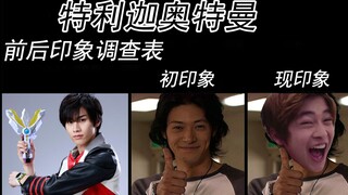 过于生草的特利迦奥特曼角色印象表