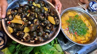 Lẩu ốc bươu nấu khóm - Bin Đen Miền Tây # 165