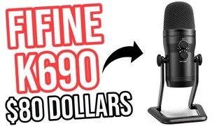 Fifine K690 USB Studio Recording Microphone - (Review and Setup)