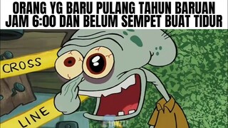 Squidward Muak Sama Suara "TEK TEK TEK TEK"