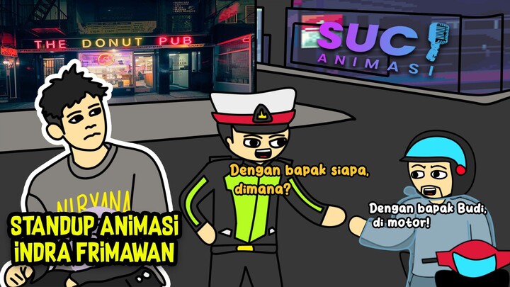 Standup Animasi Indra Frimawan - MC Kuis jadi polisi