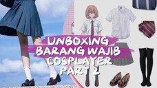 UNBOXING BARANG WAJIB COSPLAYER PART 2