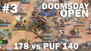 178 vs PUF 140 DI SERU SERUNYA ADA MUSIHBAH DOOMSDAY OPEN STATE OF SURVIVAL