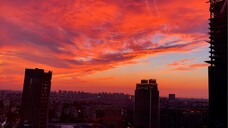 So amazing sunset clouds!