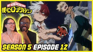 THE NEW POWER AND ALL FOR ONE! | My Hero Academia Season 5 Episode 12 Reaction