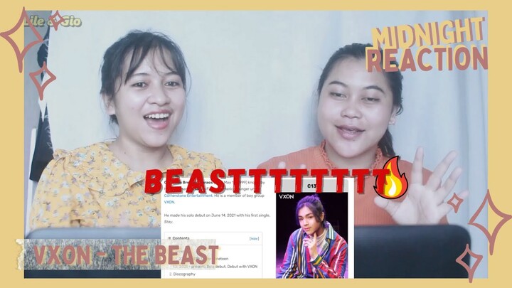 REACTION: FIRST TIME REACT TO VXON 'The Beast'  | INDONESIAN