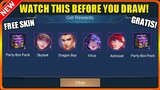 FREE SKIN TOMMOROW! WATCH THIS BEFORE YOU DRAW | MOBILE LEGENDS BANG BANG 2021
